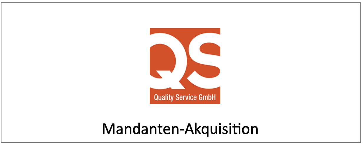 QS Quality Service – Dienstleister: Montana Medien – Projekt: Mandanten-Akquisition